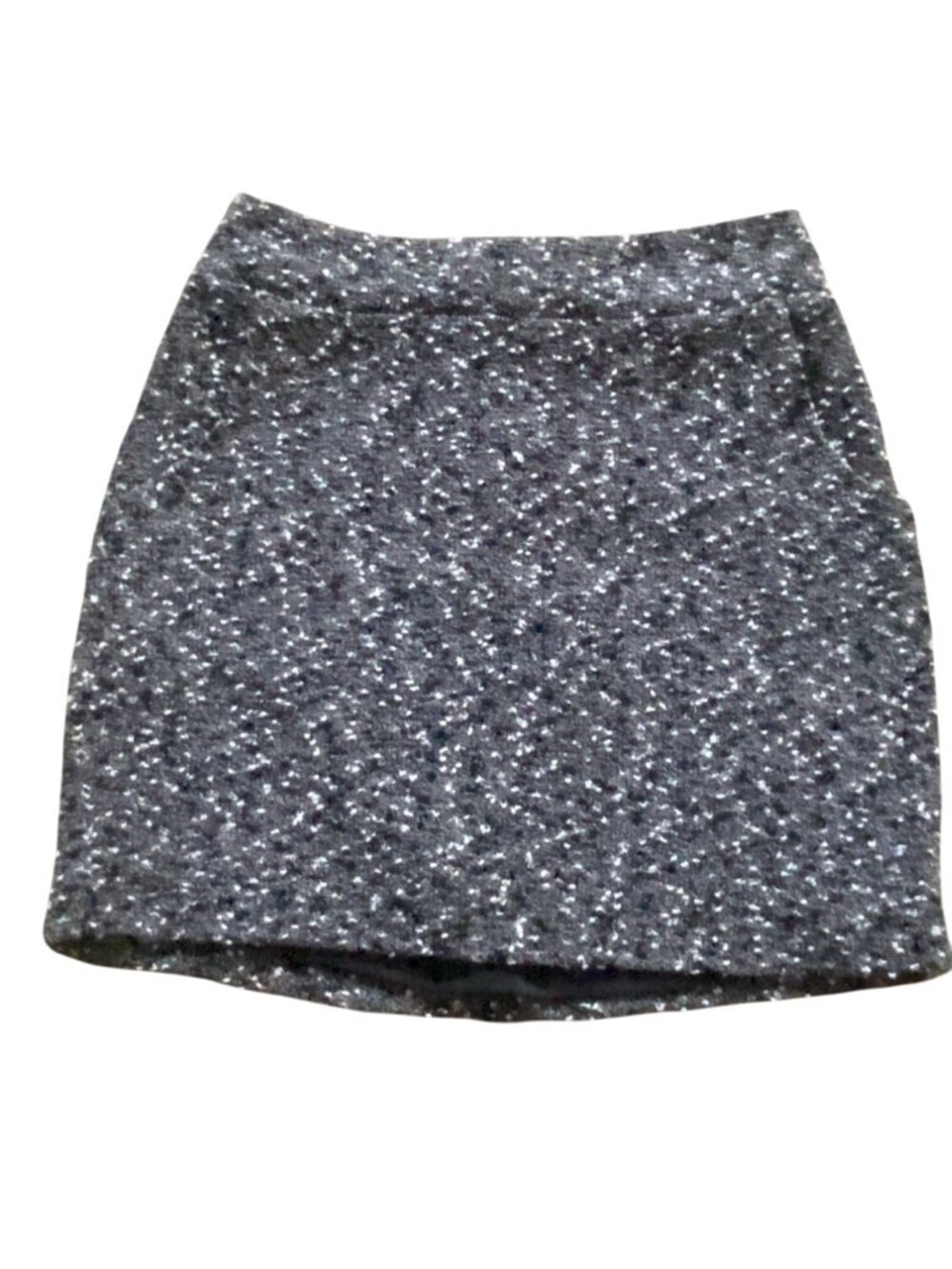 Forever 21 Textured Knit Mini Skirt W/ Pockets-Black/White-Size Small-GUC